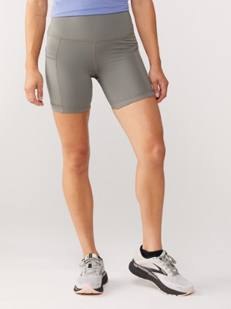 6" High-Waist Sculpting Shorts - Women's