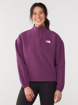 Tekware Grid Quarter-Zip Pullover - Women's