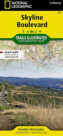 Skyline Boulevard Topographic Map