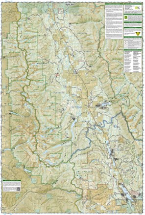 Missoula / Mission Mountains Topographic Map