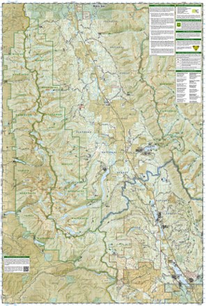 Missoula / Mission Mountains Topographic Map