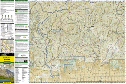 Sun Valley, Ketchum Topographic Map