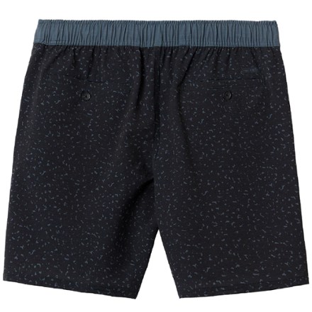 Stockton Print Elastic Waist 18" Hybrid Shorts - Men's