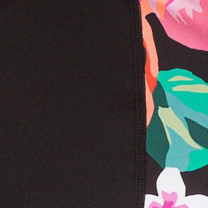 Floral Pop Long-Sleeve Zip Rashguard - Women's
