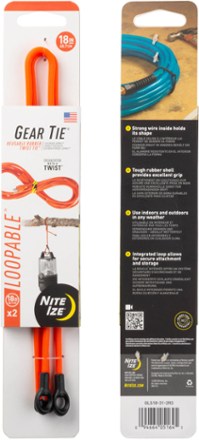 Gear Tie Loopable Twist Tie 18" - Package of 2