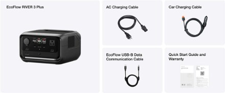 RIVER 3 Plus Portable Power Station - 286Wh