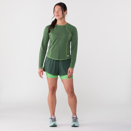 Swiftland High-Low-Hem Long-Sleeve Running T-Shirt - Women's