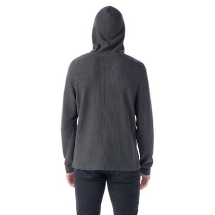 Waffle Henley Hoodie - Men's