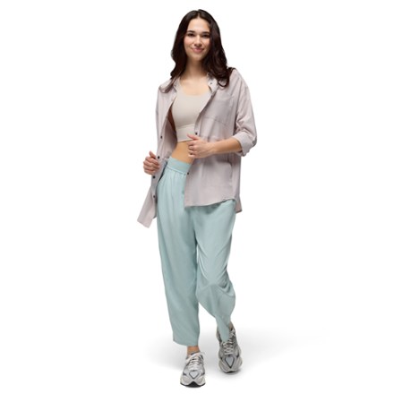 Railay Oversize Button-Down Shirt - Women's