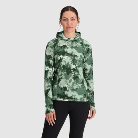Echo Printed Hoodie - Women's