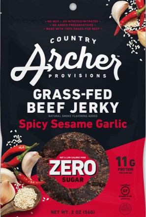 Zero Sugar Grass-Fed Beef Jerky - 2 oz.