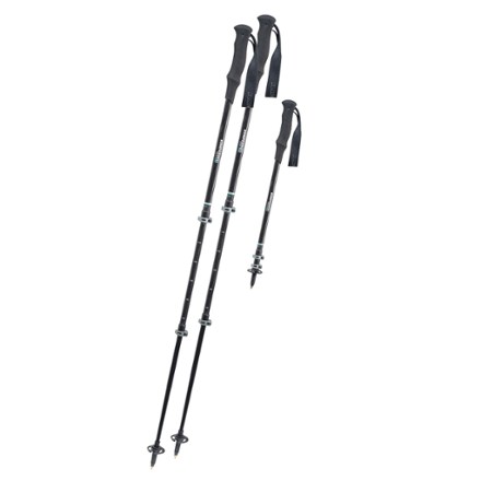 Trail UL Carbon Powerlock Compact Trekking Poles - Pair