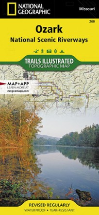 Ozark National Scenic Riverways Topographic Map
