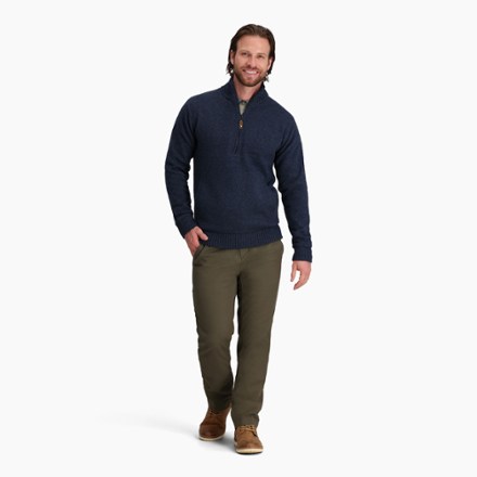 Baylands Lined Half-Zip Sweater - Men's