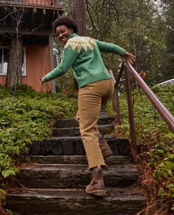 Moss Point Henley Sweater - Women's