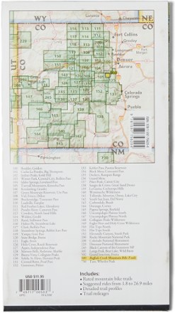 Buffalo Creek Mountain Bike Trails Topographic Map