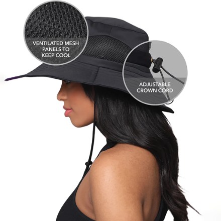 Satin-Lined, Waterproof All-Weather Sun Hat