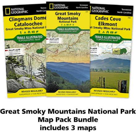 Great Smoky Mountains National Park Topographic Map Pack