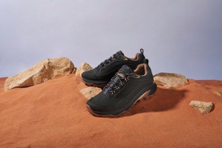 Moab Speed 2 Leather Waterproof Hiking Shoes - Men's