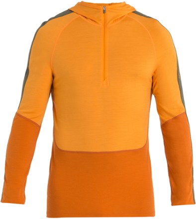 Merino 200 Sonebula Long-Sleeve Half-Zip Hood Base Layer Top - Men's