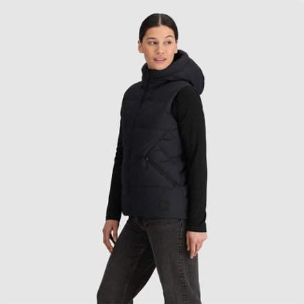 Coze Hooded Down Vest - Women's