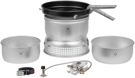 25-3 Ultralight Cookset/Stove Kit with Gas Burner