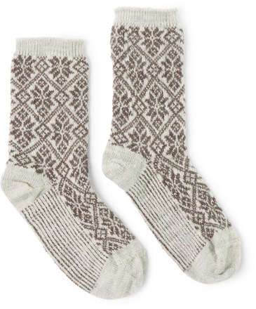 Everyday Traditional Snowflake Full Cushion Crew Socks