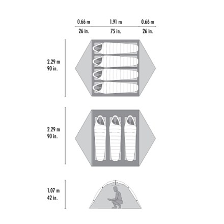 Hubba Hubba LT 3 Tent