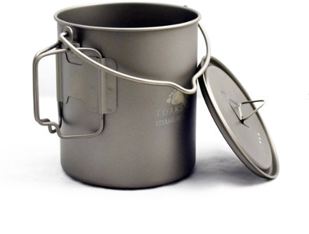 Titanium 750 ml Pot with Bail Handle
