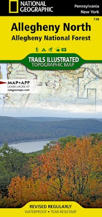 Allegheny North Trail Map - Allegheny National Forest