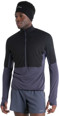 Merino Blend 200 RealFleece Descender Long-Sleeve Half-Zip Jacket - Men's