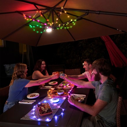 Radiant StarLit Rechargeable Lantern and String Light