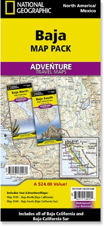 Baja Adventure Travel Map Pack