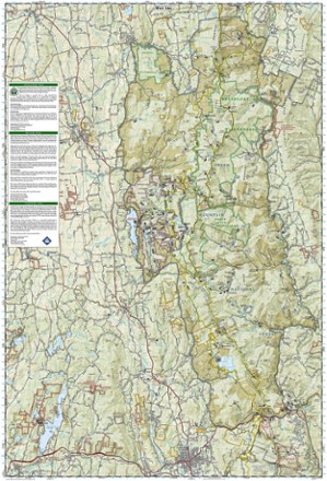 Green Mountain National Forest North Topographic Map