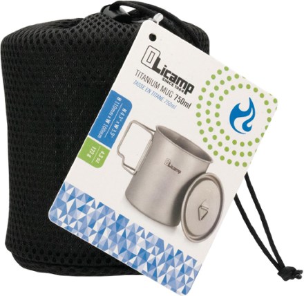 Ion Stove with Titanium Space Saver Mug Combo