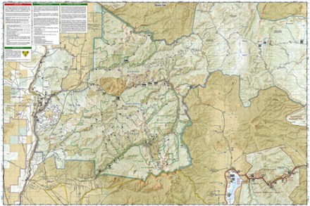 Taos and Carson National Forest Map