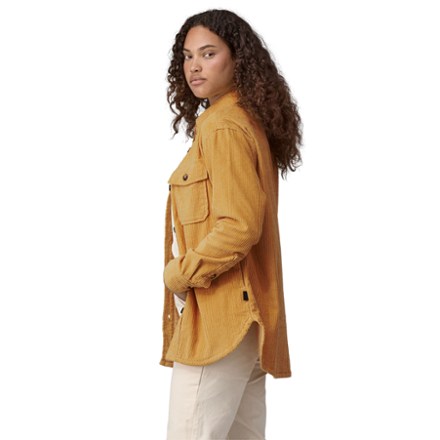 Corduroy Overshirt Jacket - Women's