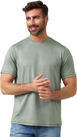 Tech Jacquard Crew T-Shirt - Men's