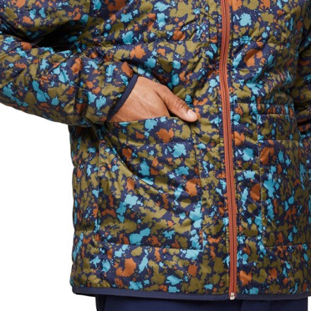 Teca Calido Hooded Print Insulated Jacket - Men's