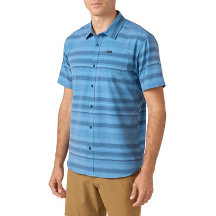 TRVLR UPF Traverse Stripe Standard-Fit Shirt - Men's