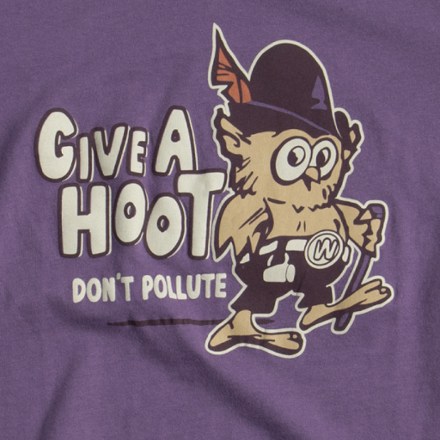 Give a Hoot Ringer T-Shirt - Kids'