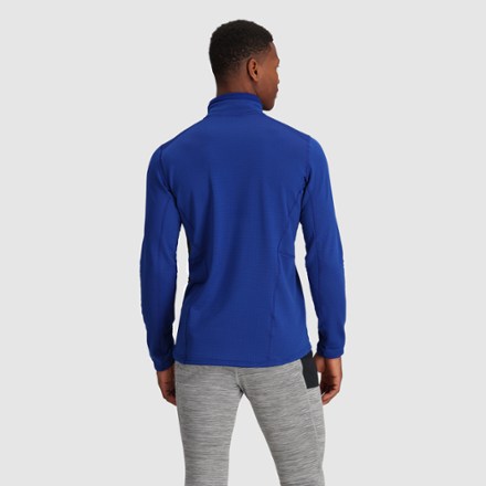Vigor Grid Fleece Half-Zip Pullover - Men's