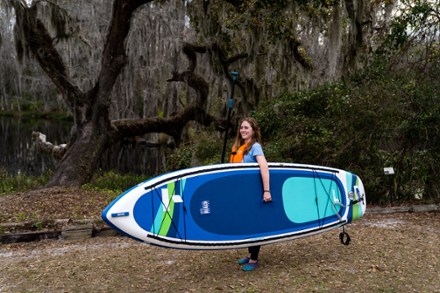 Beach SUP-Yak Inflatable Stand Up Paddle Board with Paddle - 10'6"