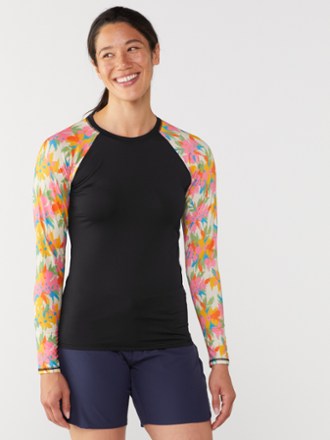 Moonbee Long-Sleeve LYCRA Rashguard - Women's