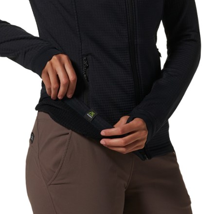 Polartec Power Grid Full-Zip Fleece Hoody - Women's