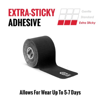 GO Extra-Sticky Adhesive Precut Kinesiology Tape