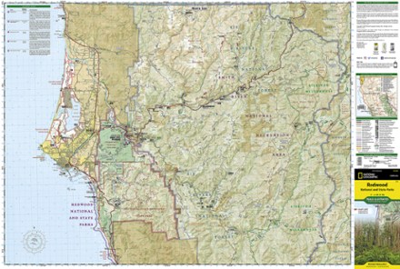 Redwood National Park Trail Map