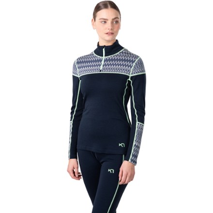 Sara Half-Zip Base Layer Top - Women's