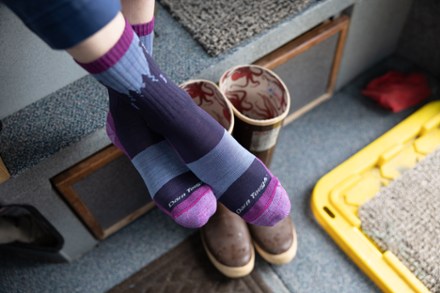Bear Town Micro Crew Socks - Women's