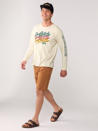 Retro Opt Outside Graphic Long-Sleeve T-Shirt